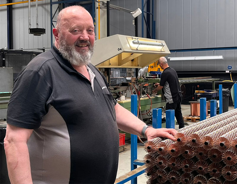 Hans Ehrisman, manager operationele ondersteuning bij Spirotech