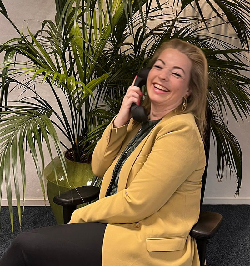 Jennifer Gruijters, Customer Service Representative bij Spirotech
