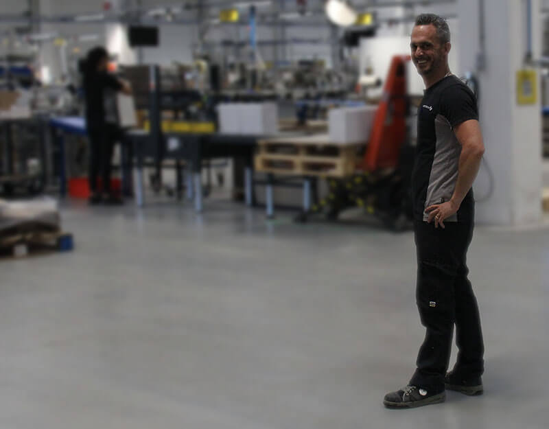 Spirotech Medwerker in Beeld: Peter Kweens (productiemedewerker) 