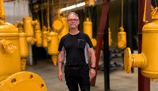 Medewerker van Spirotech in Beeld: Manual van den Heuvel - Medewerker Lakkerij
