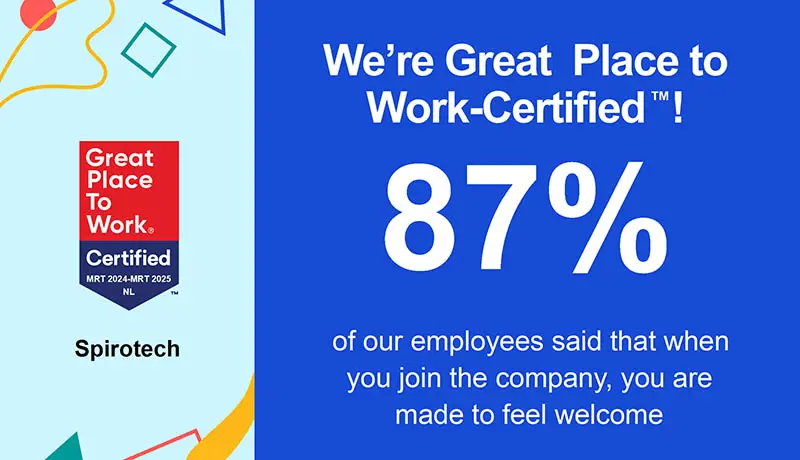 Great Place to Work - 87%
