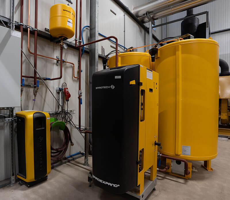 Spirotech producten toegepast in het warmtenet in Monster (Westland)