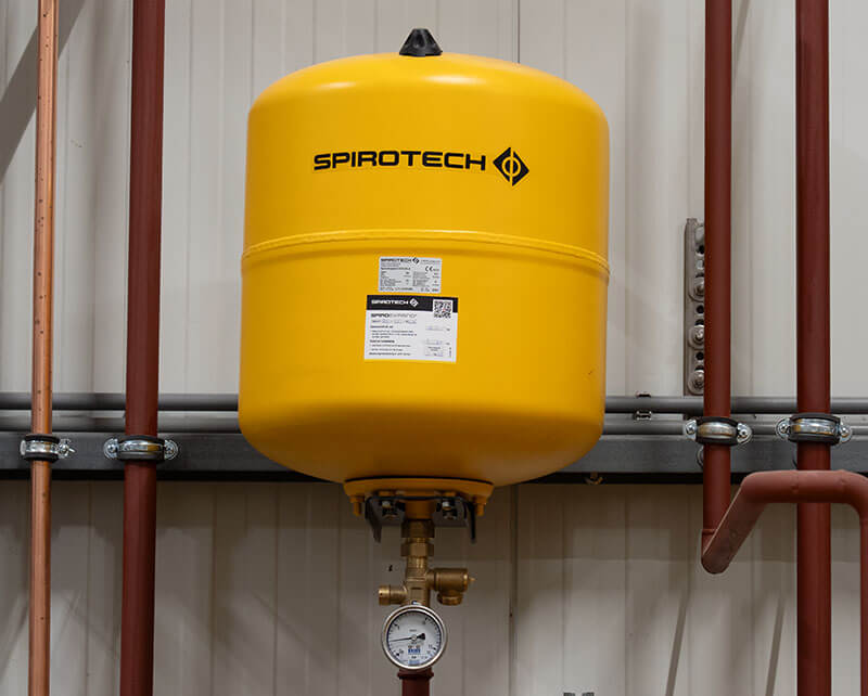 Spirotech SpiroExpand expansievat voor de perfecte druk in het warmtenet in Monster