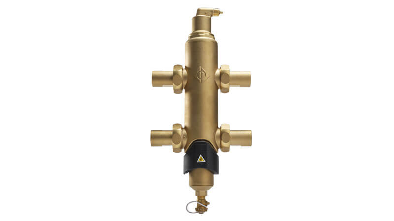 Spirotech SpiroCross - Hydraulische balancering met lucht- en vuilafscheider