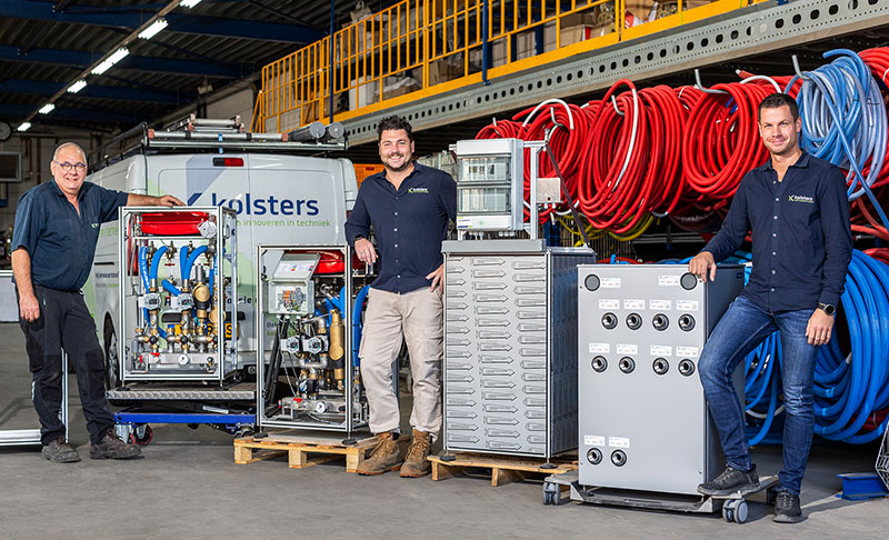 Jack, Duke & Tino Kolsters van Kolsters Installatiebedrijf